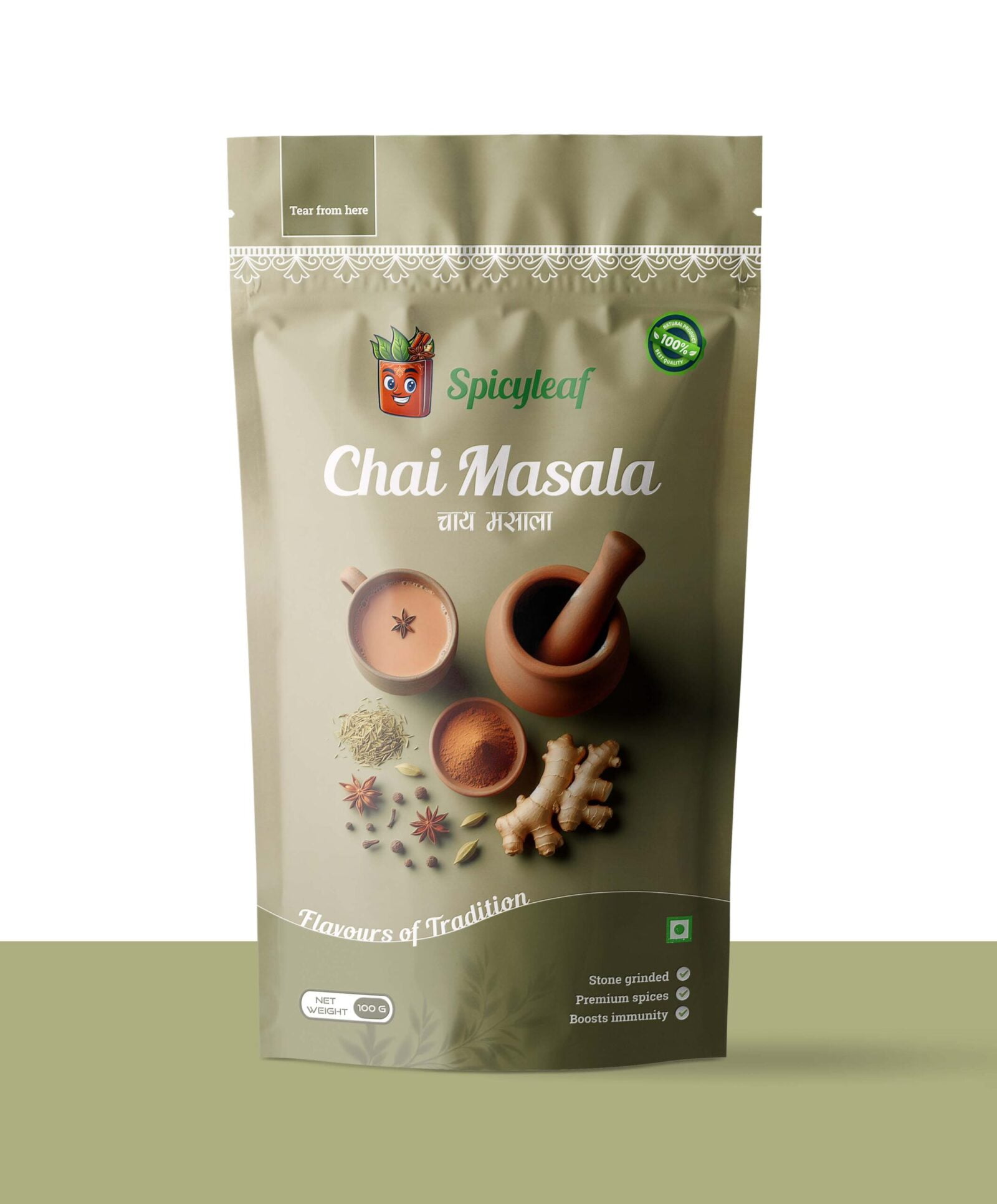 Spicyleaf - Chai Masala Pouch